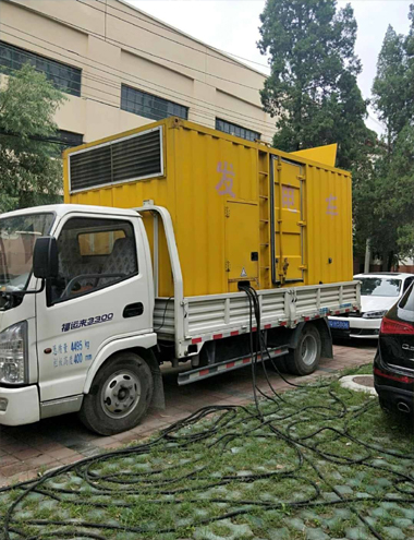 无锡发电车出租-柴油发电机组排烟系统设计要求及其考虑因素